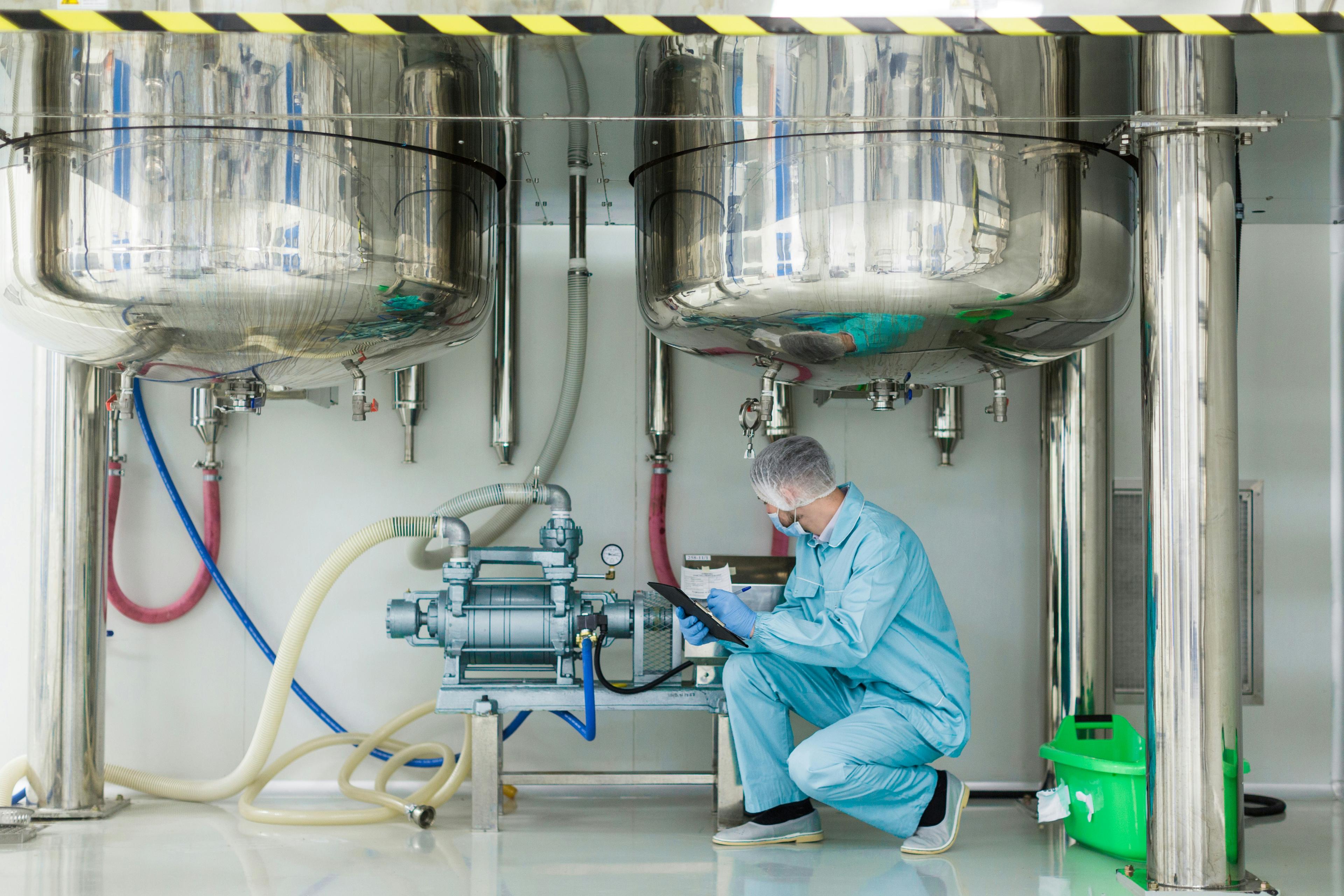 Pharmaceutical production line